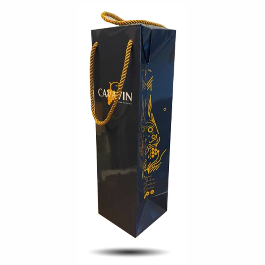 Cavavin 1 Bottle Gift Box with Rope Handle x100