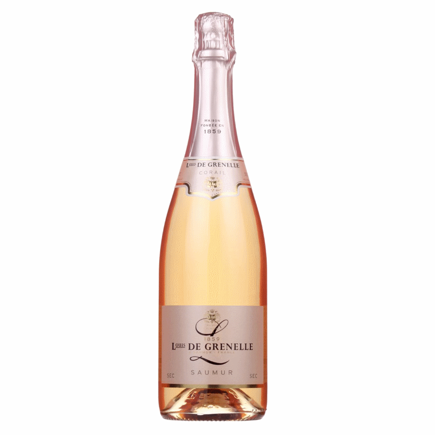 Sparkling Saumur Rose, Corail, Louis de Grenelle