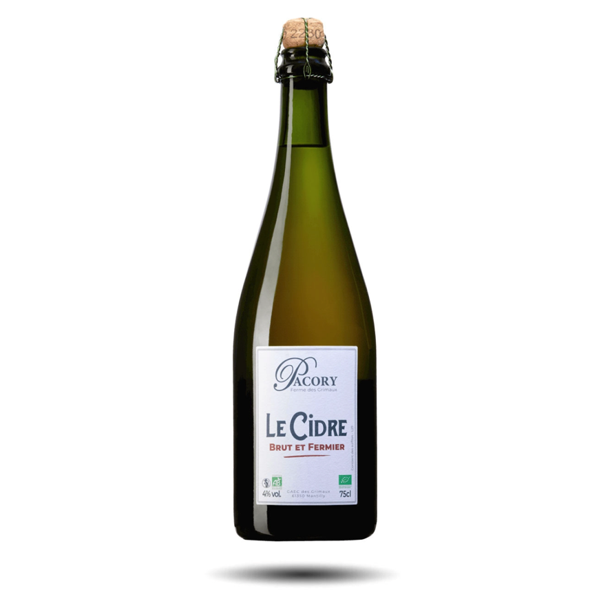 Cidre Fermier Normand Brut, Pacory du Domfrontais Organic