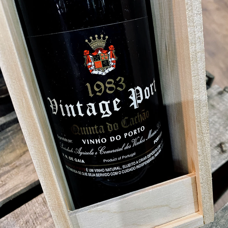 Image 1 of 1983 Quinta do Cachao Vintage Port, Messias
